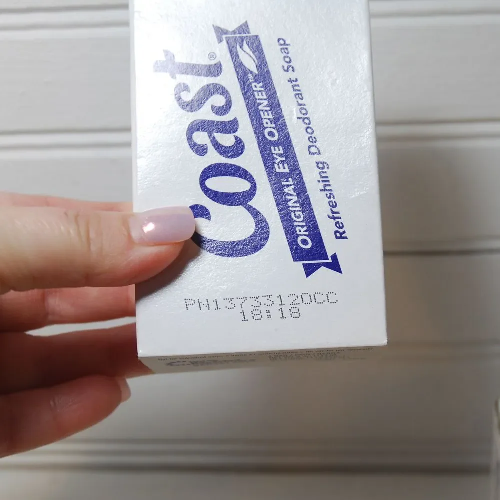 Vintage Coast Soap discontinued original box Original‎ Eye Opener scent